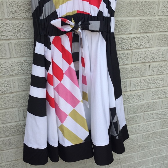 NEW Milly Lola Nautical Print Fit & Flare Dress - Picture 5 of 8